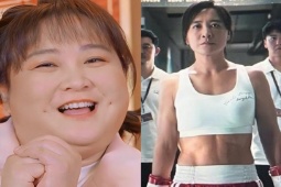 Làm đẹp - Nữ diễn viên Trung Quốc giảm 50kg, "lột xác" vóc dáng gây "sốt"