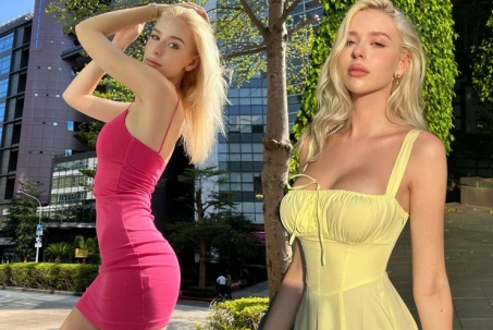 Cô gái người Ukraina đẹp như nữ thần, thân hình cực phẩm