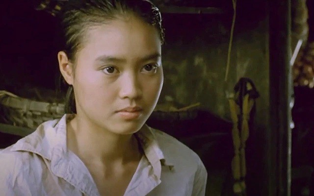 Ninh Dương Lan Ngọc lúc đóng phim "Cánh đồng bất tận".