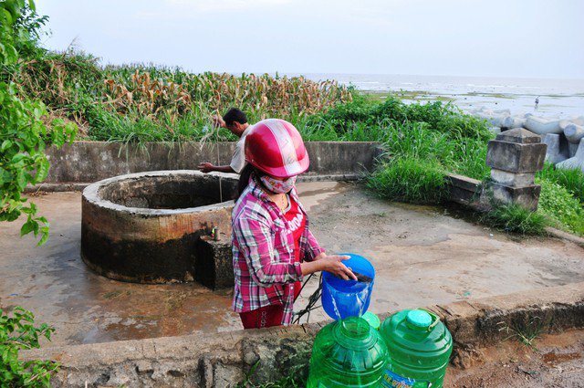 Nước giếng Xó La thanh mát quanh năm