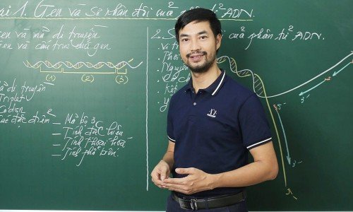 Thầy Nguyễn Thành Công, giáo viên trường THPT chuyên ĐH Sư phạm Hà Nội