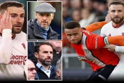 Bóng đá - MU đón tin "sét đánh": Luke Shaw dễ nghỉ hết mùa, tham vọng top 4 lung lay