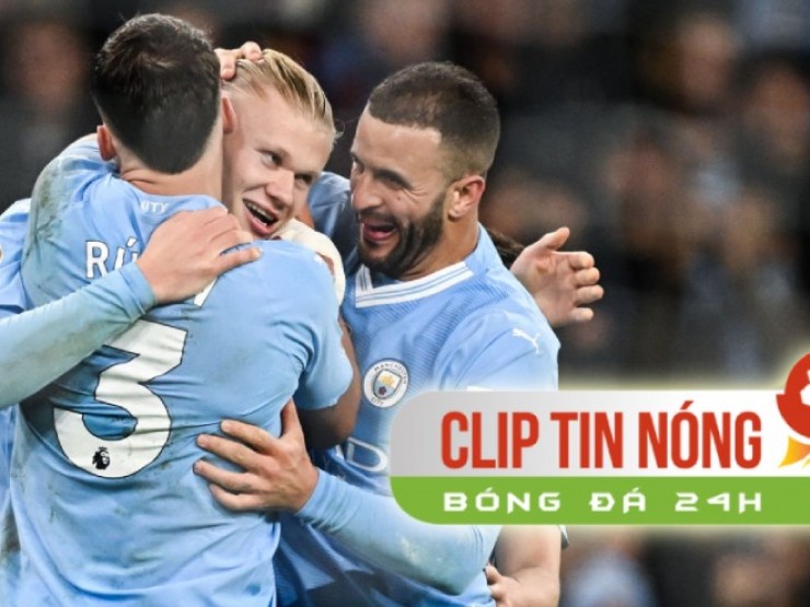 Haaland “giải cứu“ Man City, nối gót Harry Kane lập kỳ tích Ngoại hạng Anh (Clip tin nóng Bóng đá 24H)