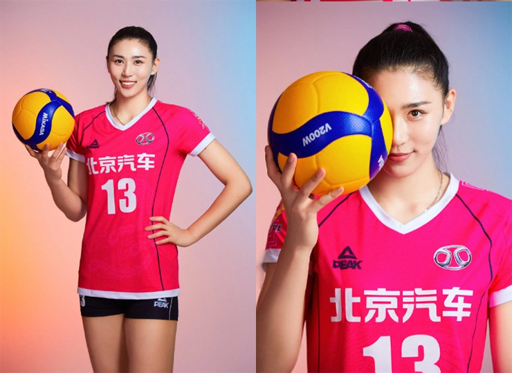 Hot girl bóng chuyền 16 tuổi cao 1m87 trình làng, ngôi sao Trung Quốc làm đồng đội Thu Hoài - 2