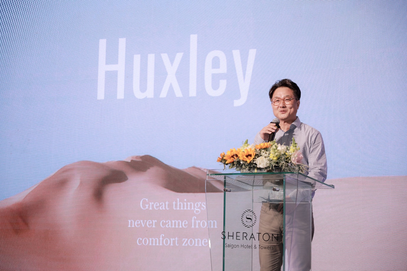 Ông Ku Ja Poong, Tổng giám đốc của Huxley chia sẻ, thị trường Việt Nam đã đón nhận các sản phẩm Huxley.