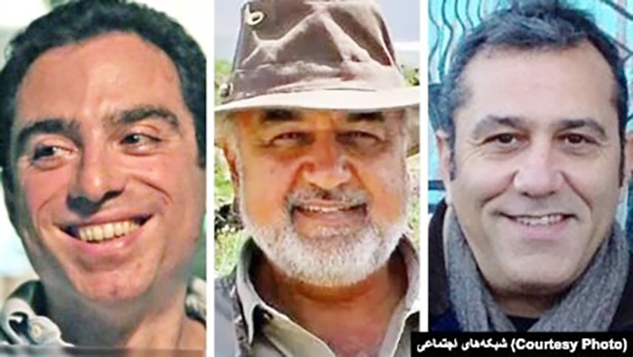 Các con tin mới được trả tự do: Siamak Namazi, Morad Tahbaz và Emad Sharghi.