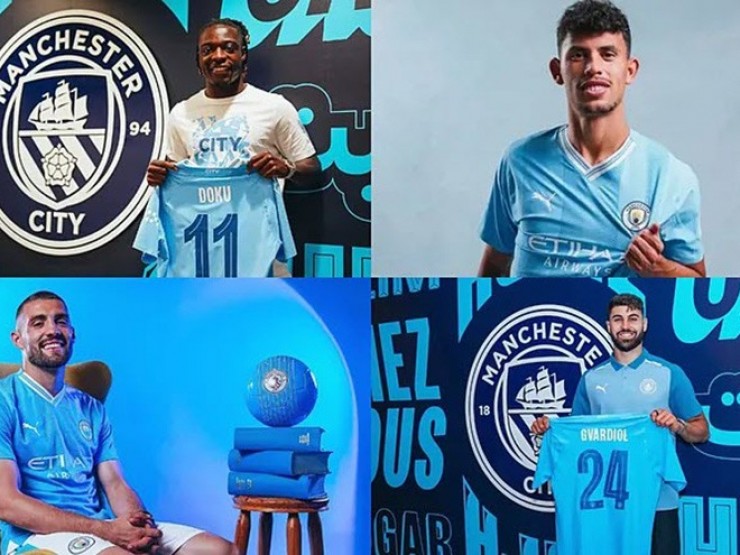 Man City chật vật đua vô địch, dấu hỏi dàn tân binh hơn 200 triệu bảng