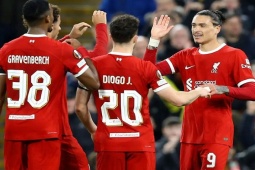 Bóng đá - Liverpool là "quái vật" hiệp 2 ở Ngoại hạng Anh, bỏ xa Arsenal &amp; Man City