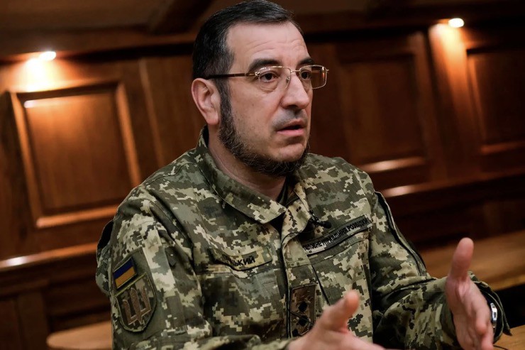Thiếu tướng Vadym Skibitskyi, đại diện cơ quan tình báo quốc phòng Ukraine (DIU).