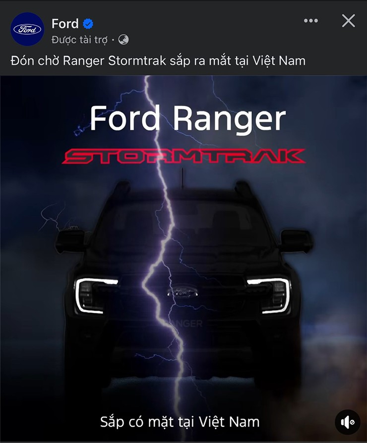 Nhiều đại lý Ford bắt đầu nhận cọc Ranger Stormtrak tại Việt Nam
