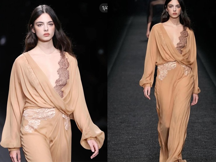 Mới đây, những hình ảnh Deva Cassel trình diễn trên sàn catwalk Milan Fashion Week nhanh chóng thu hút nhiều lượt yêu thích trên MXH.

