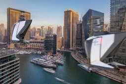 Media - Taxi bay chạy bằng điện, tốc độ hơn trăm km/h