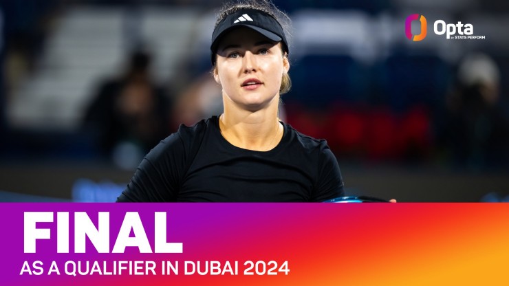 Với riêng Dubai, Kalinskaya trở thành tay vợt đầu tiên đi từ vòng loại tới trận chung kết, kể từ khi giải đấu diễn ra lần đầu tiên vào năm 2001.