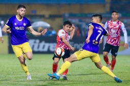 Video bóng đá Hà Nội - TP.HCM: Thẻ đỏ và sai lầm, sụp đổ dễ dàng (V-League)