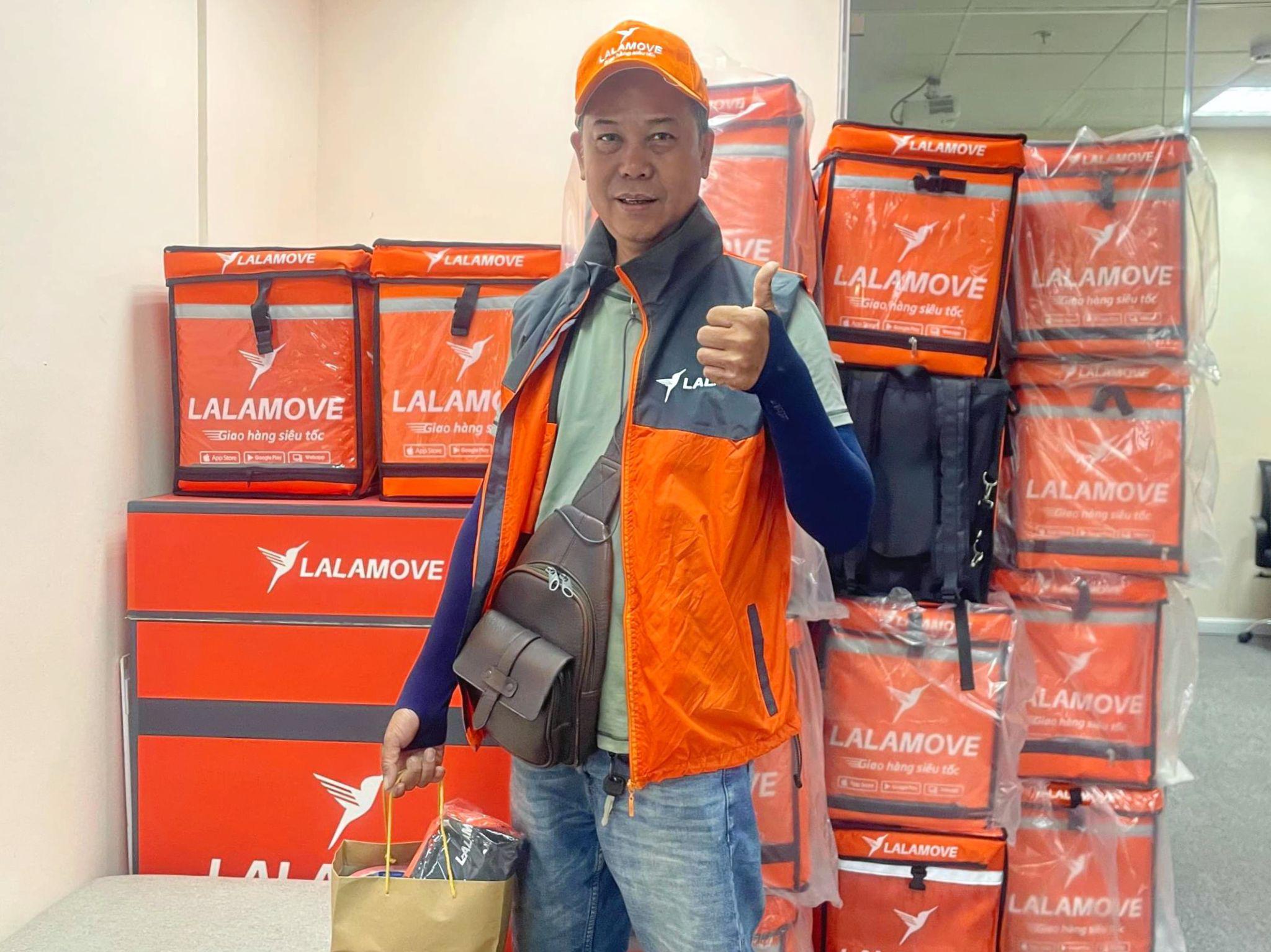 Bác tài Lalamove có thể gia tăng thu nhập đáng kể khi tham gia chương trình đua đơn