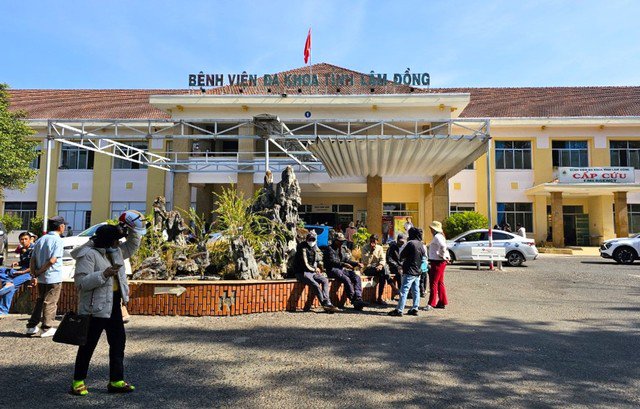 Bệnh viện Đa khoa tỉnh Lâm Đồng, nơi xảy ra vụ việc nhầm lẫn kết quả X-quang.