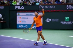 Sắp đua Indian Wells, Rafael Nadal báo tin vui cho người hâm mộ