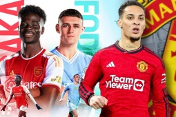 Top 4 bỏ xa MU và nhóm bám đuổi, sao trẻ Arsenal - Man City thăng hoa (Clip 1 phút Bóng đá 24H)