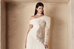 Thời trang - NTK Việt mang vẻ đẹp tác phẩm danh họa Lê Thị Lựu đến tuần thời trang Milan