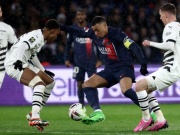 Bóng đá - Video bóng đá PSG – Rennes: Mbappe &quot;im tiếng&quot;, phạt đền cứu nguy (Ligue 1)