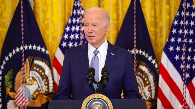 Tổng thống Mỹ Joe Biden. (Ảnh: AP)