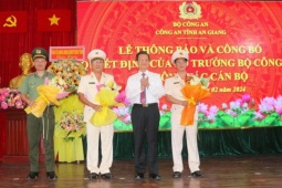 Tin tức trong ngày - Công an tỉnh An Giang có 2 lãnh đạo mới