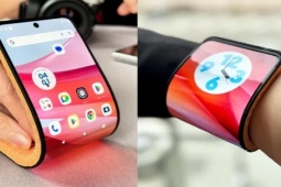 Thời trang Hi-tech - Trên tay smartphone uốn cong thành đồng hồ thông minh cực "chất"