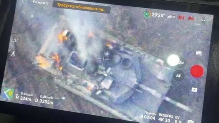 Xe tăng M1 Abrams đầu tiên được cho là bị phá hủy ở Ukraine.