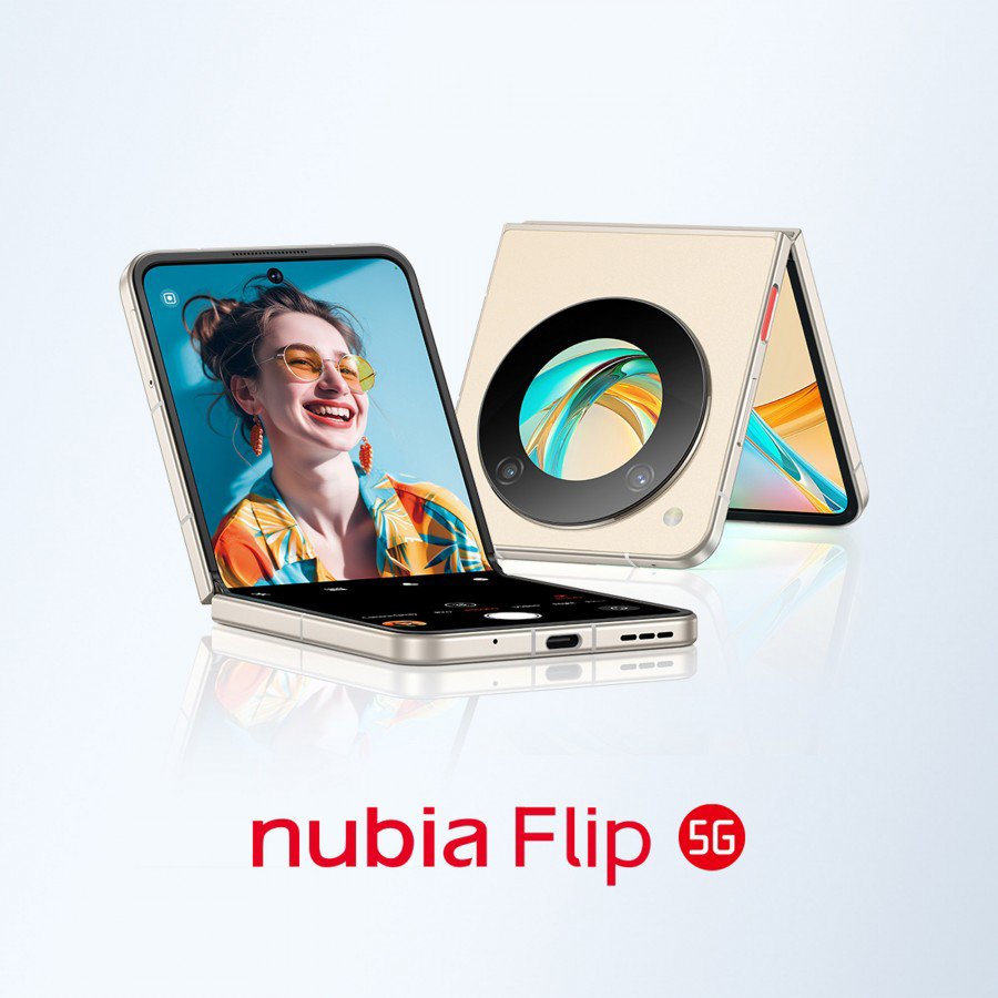 Nubia Flip 5G màn hình gập trình làng với thiết kế cực ấn tượng - 2