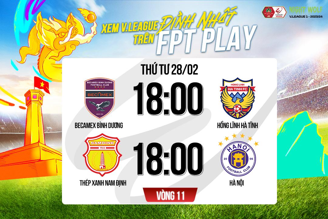 Nam Định, Bình Dương gặp ‘đá tảng’ ở vòng 11 Night Wolf V.League 1-2023/24 - 1