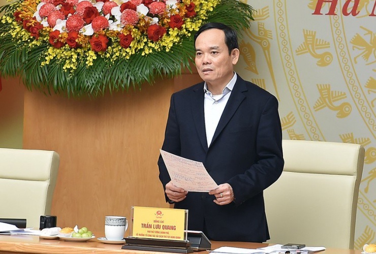 Phó Thủ tướng Trần Lưu Quang. Ảnh: HẢI MINH