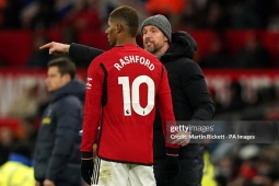 Rashford "chiến tranh lạnh" với HLV Ten Hag, nguy cơ dính "vết xe đổ" Sancho