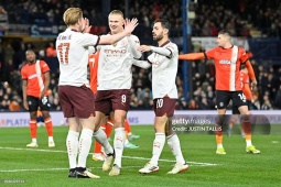 Kết quả bóng đá Luton Town - Man City: "Hung thần" Haaland, set tennis kinh hoàng (FA Cup)