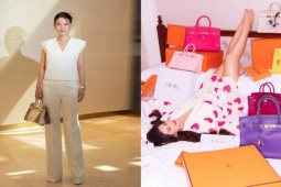 Đời sống Showbiz - Bộ sưu tập túi hiệu bạc tỷ của "con gái nhà đại gia thủy sản", có chiếc bằng cả căn nhà