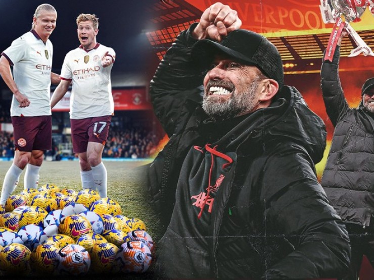 Man City đáng sợ nhất trở lại, Liverpool áp lực sau danh hiệu thứ 8 của Klopp (Clip 1 phút Bóng đá 24H)