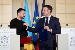 Thế giới - Ông Zelensky lên tiếng việc ông Macron nói không loại trừ khả năng phương Tây đưa quân đến Ukraine