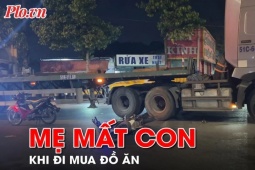 Tin tức trong ngày - Video: Đi mua đồ ăn, người mẹ mất con khi va chạm với xe đầu kéo