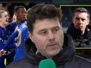 Bóng đá - Chelsea thắng nhọc: HLV Pochettino phản bác Neville, khen đội nhà dũng cảm