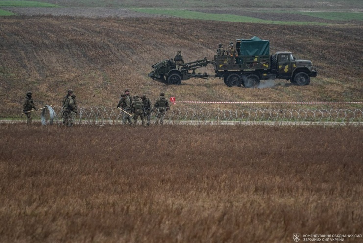 Ukraine chưa có được tuyến phòng thủ kiên cố trước các đòn tấn công dồn dập từ Nga. Ảnh: Defense Express