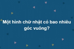 Giáo dục - du học - Loạt câu đố cho học sinh cấp 2 mà nhiều người lớn chưa chắc trả lời đúng hết