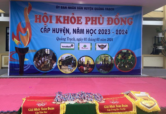 Hội khoẻ Phù Đổng huyện Quảng Trạch năm học 2023-2024
