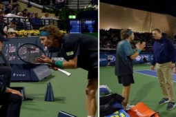 Thể thao - Rublev tức giận hét vào mặt trọng tài, bị "tống cổ" khỏi trận đấu