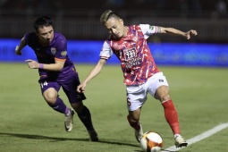 Video bóng đá TP. HCM - Bình Dương: Huy Toàn lập công, cú sốc ở Thống Nhất (V-League)