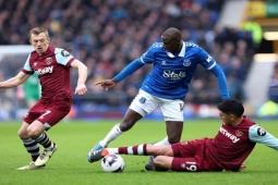 Bóng đá - Video bóng đá Everton - West Ham: Kịch tính 4 bàn, nghiệt ngã phút bù giờ (Ngoại hạng Anh)