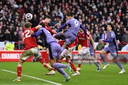 Video bóng đá Nottingham Forest - Liverpool: Ép sân nghẹt thở, Nunez định đoạt (Ngoại hạng Anh)