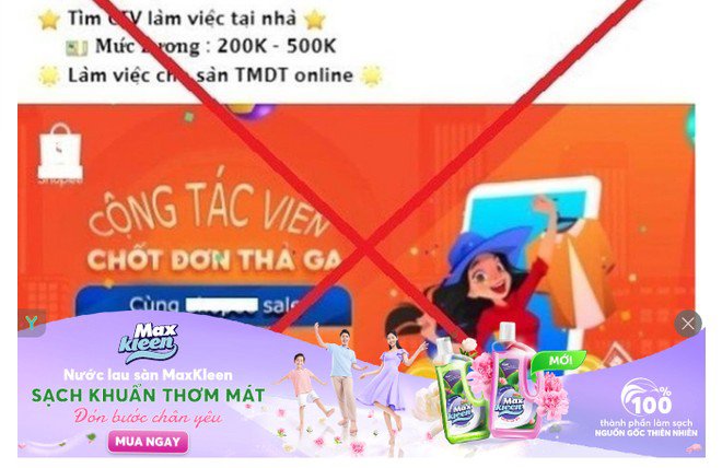 Cảnh giác với chiêu nhận nhiệm vụ hưởng hoa hồng