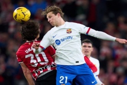 Bóng đá - Video bóng đá Athletic Bilbao - Barcelona: Đón tin xấu 2 trụ cột, lỡ cơ hội vươn top 2 (La Liga)