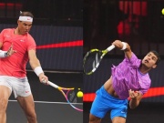 Thể thao - Kết quả tennis Nadal - Alcaraz: 3 set kịch tính, ngược dòng mãn nhãn (Giao hữu)