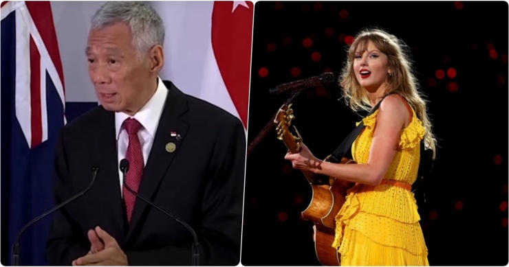 Thủ tướng Singapore Lý Hiển Long phản đối nhận định của một số chính trị gia về việc Taylor&nbsp;Swift tổ chức hòa nhạc ở đảo quốc sư tử. Ảnh cắt từ clip