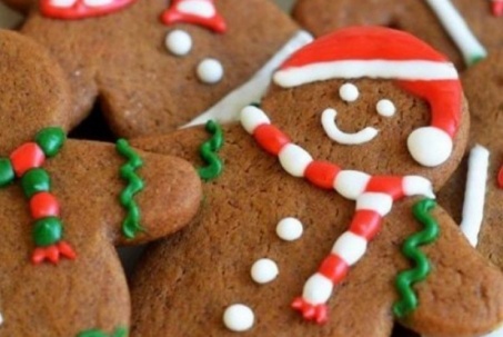 Món ngon cuối tuần: Cách làm bánh quy gừng thơm lừng mừng Giáng sinh